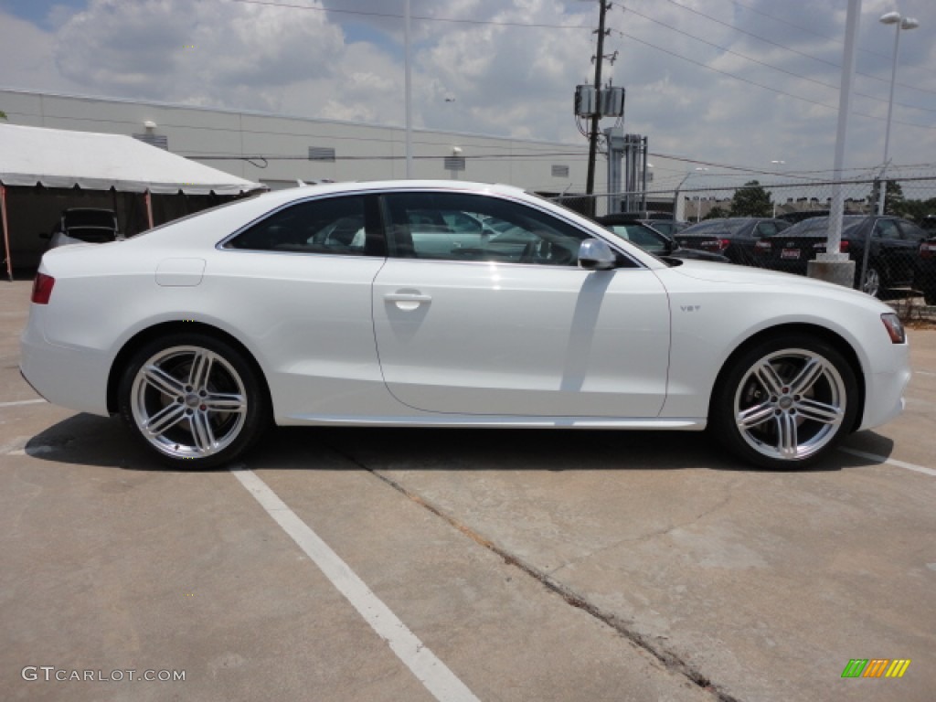 Ibis White 2013 Audi S5 3.0 TFSI quattro Coupe Exterior Photo #66332721