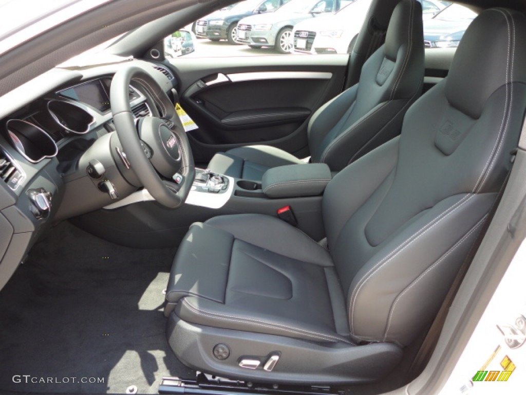 Black Interior 2013 Audi S5 3.0 TFSI quattro Coupe Photo #66332727