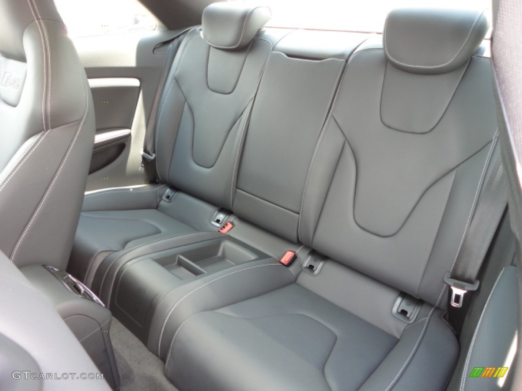 2013 Audi S5 3.0 TFSI quattro Coupe Rear Seat Photo #66332733