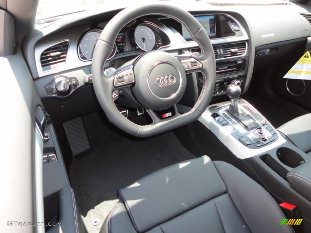 2013 S5 3.0 TFSI quattro Coupe - Ibis White / Black photo #8