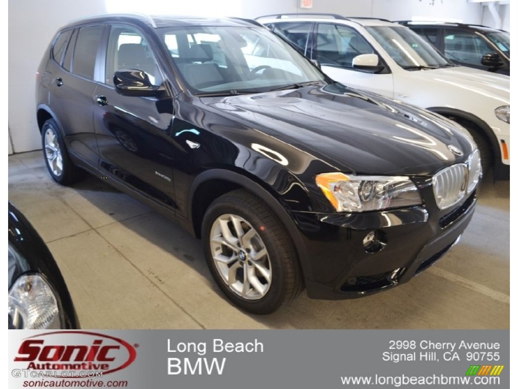 2013 X3 xDrive 35i - Jet Black / Black photo #1