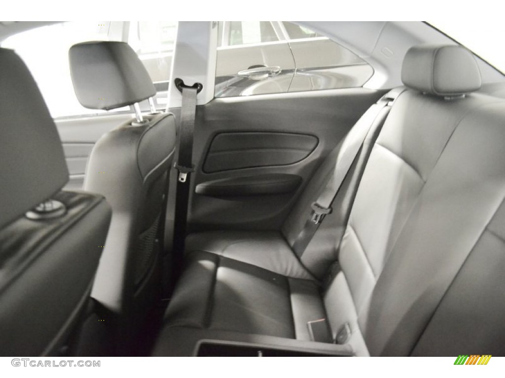 2012 1 Series 128i Coupe - Space Grey Metallic / Black photo #7