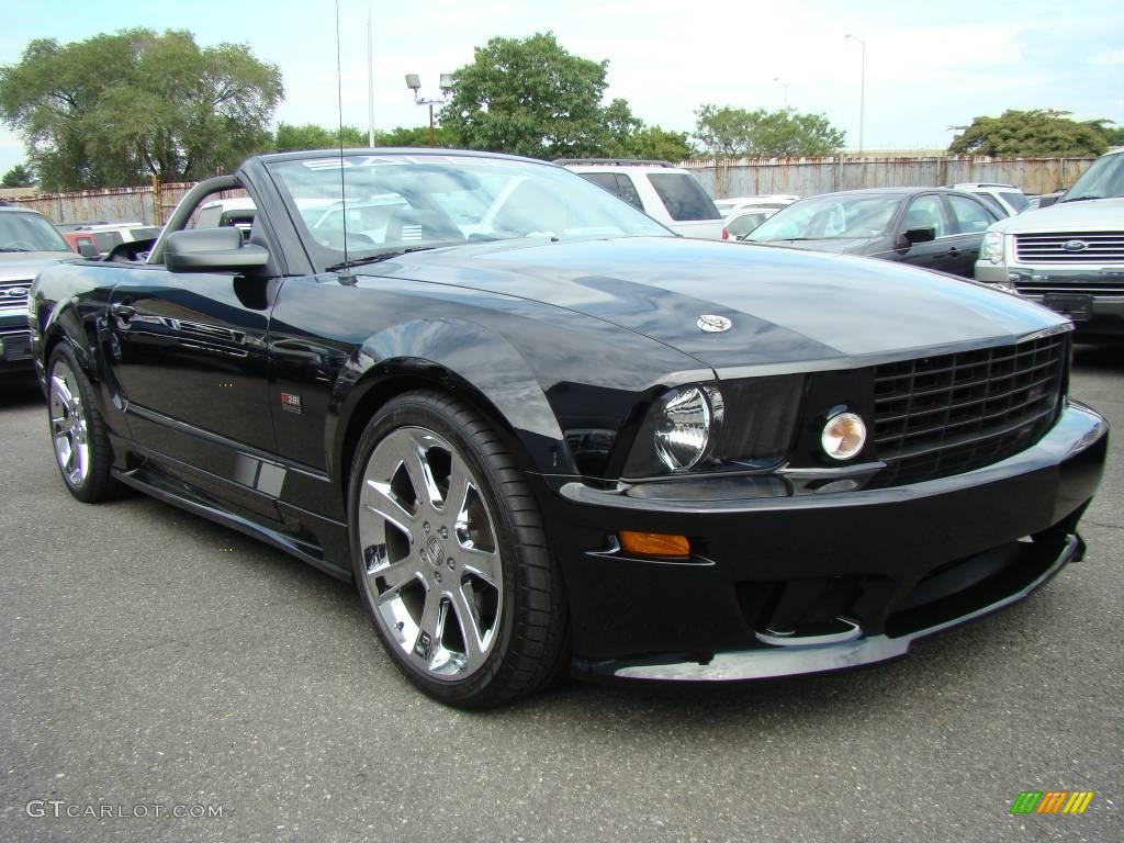 2006 Mustang Saleen S281 Supercharged Convertible - Black / Dark Charcoal photo #7