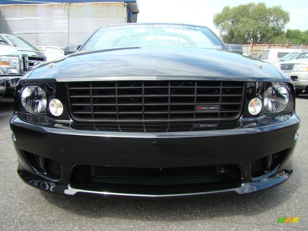 2006 Mustang Saleen S281 Supercharged Convertible - Black / Dark Charcoal photo #8