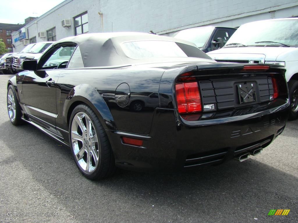 2006 Mustang Saleen S281 Supercharged Convertible - Black / Dark Charcoal photo #10