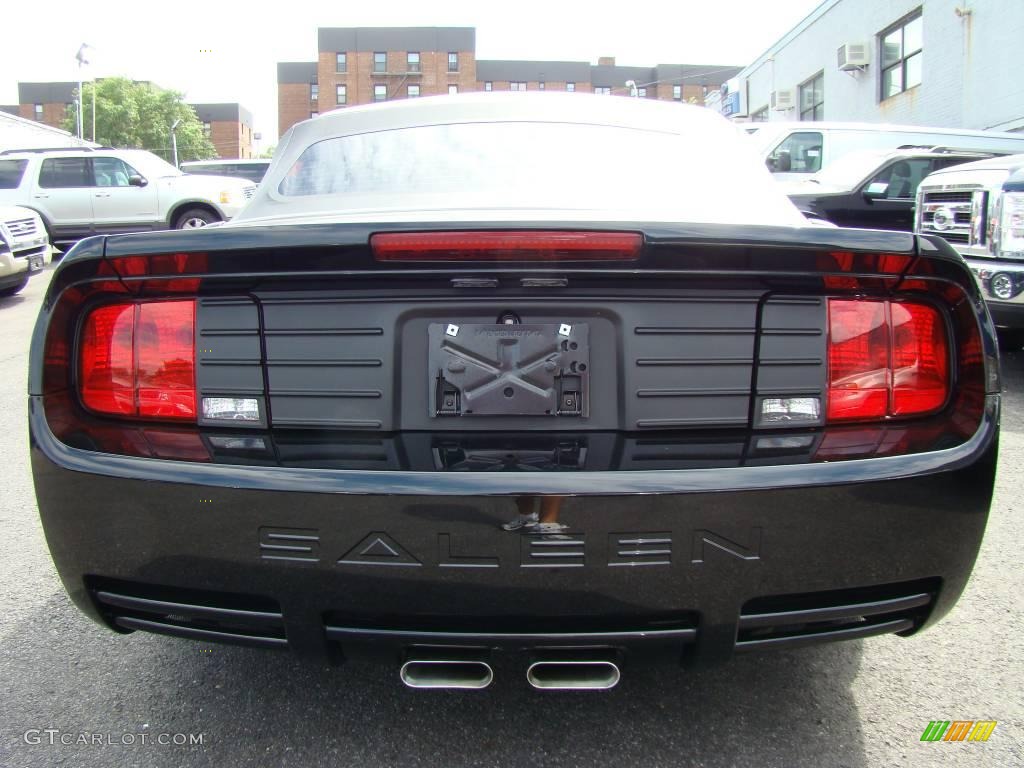 2006 Mustang Saleen S281 Supercharged Convertible - Black / Dark Charcoal photo #11