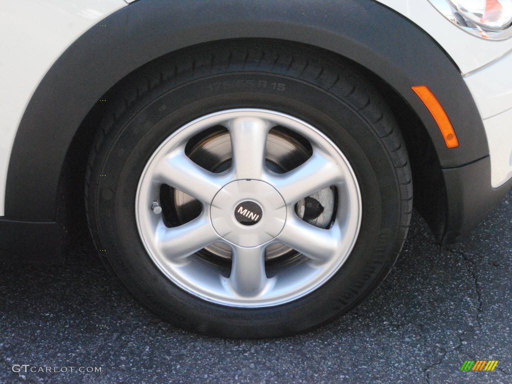 2010 Cooper Hardtop - Pepper White / Grey/Carbon Black photo #2