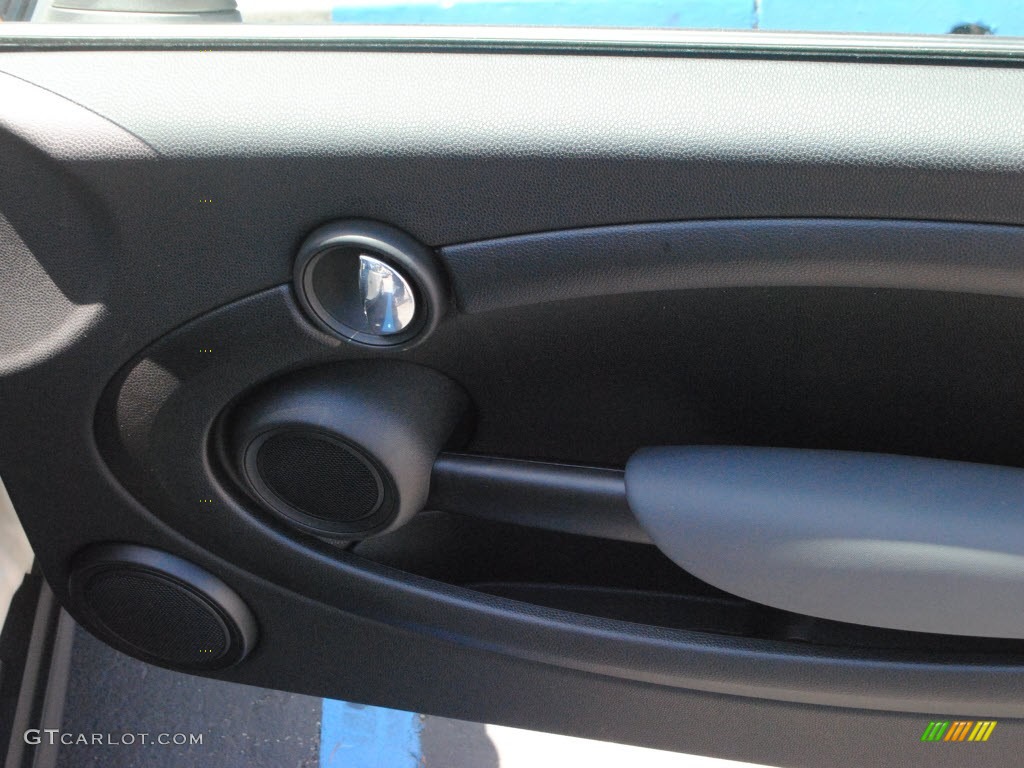 2010 Cooper Hardtop - Pepper White / Grey/Carbon Black photo #6