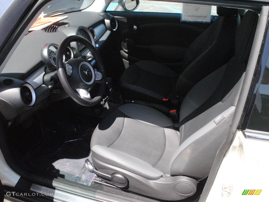 2010 Cooper Hardtop - Pepper White / Grey/Carbon Black photo #12
