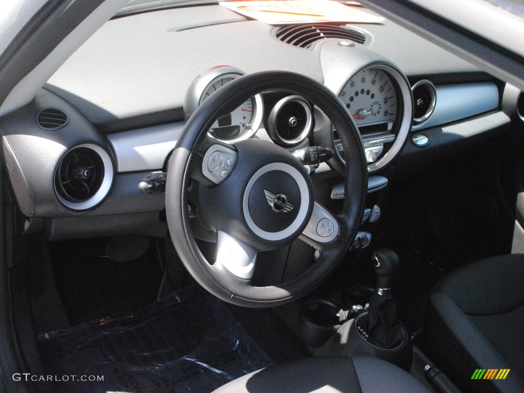 2010 Cooper Hardtop - Pepper White / Grey/Carbon Black photo #13