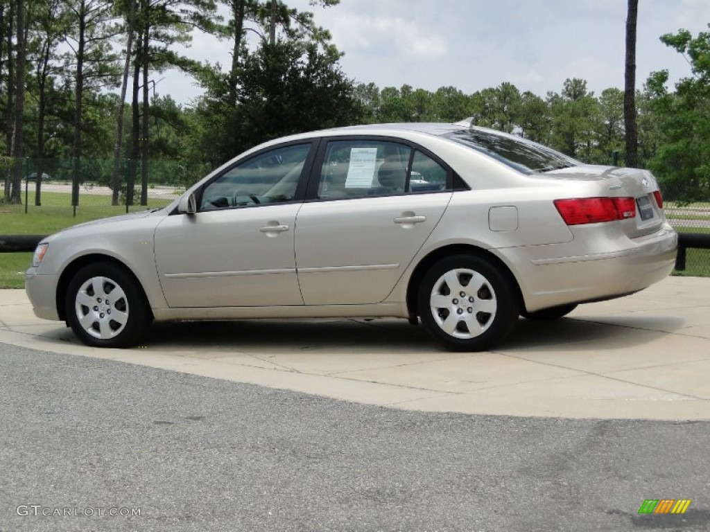 Camel Pearl 2010 Hyundai Sonata GLS Exterior Photo #66334911