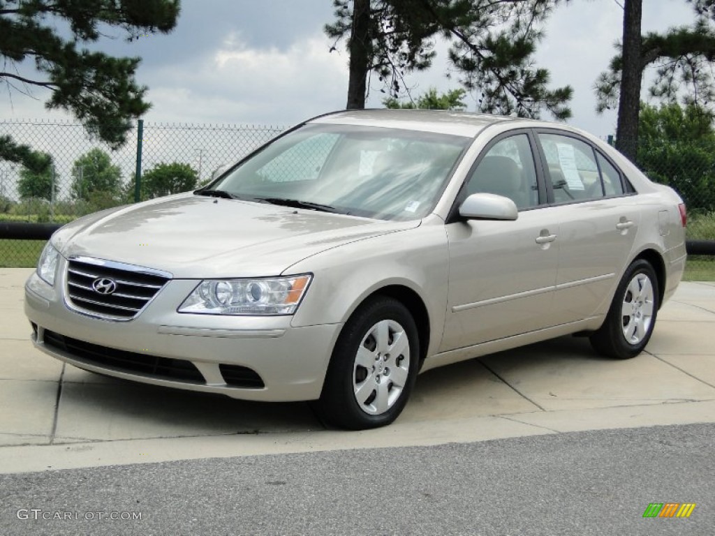 Camel Pearl 2010 Hyundai Sonata GLS Exterior Photo #66334930