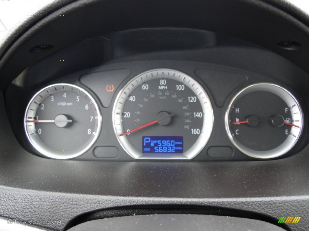 2010 Hyundai Sonata GLS Gauges Photo #66334992