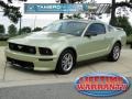 Legend Lime Metallic - Mustang V6 Deluxe Coupe Photo No. 1