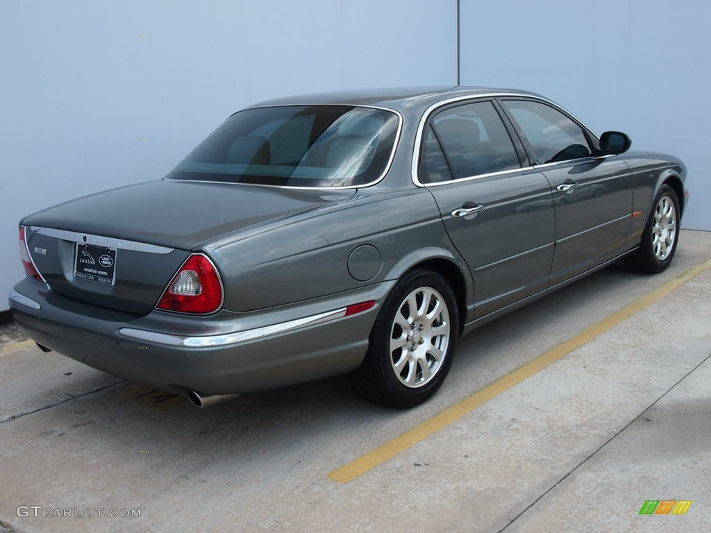 2004 XJ XJ8 - Dark Blue Grey Pearl Metallic / Dove photo #3
