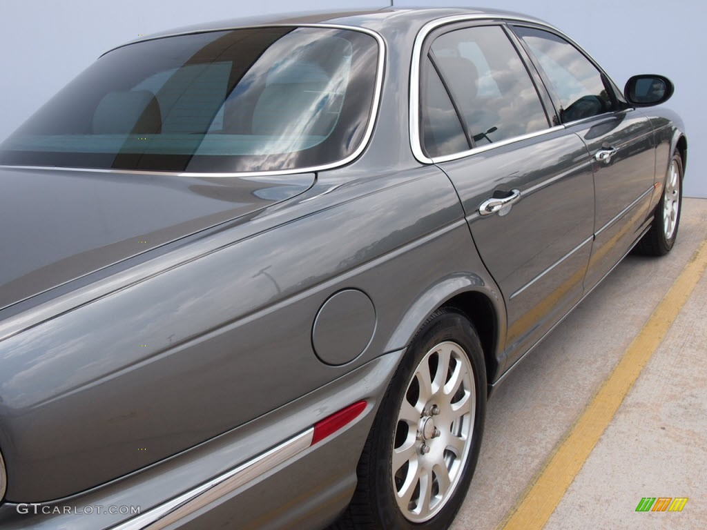 2004 XJ XJ8 - Dark Blue Grey Pearl Metallic / Dove photo #7