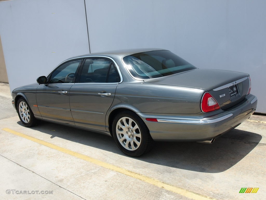 2004 XJ XJ8 - Dark Blue Grey Pearl Metallic / Dove photo #24