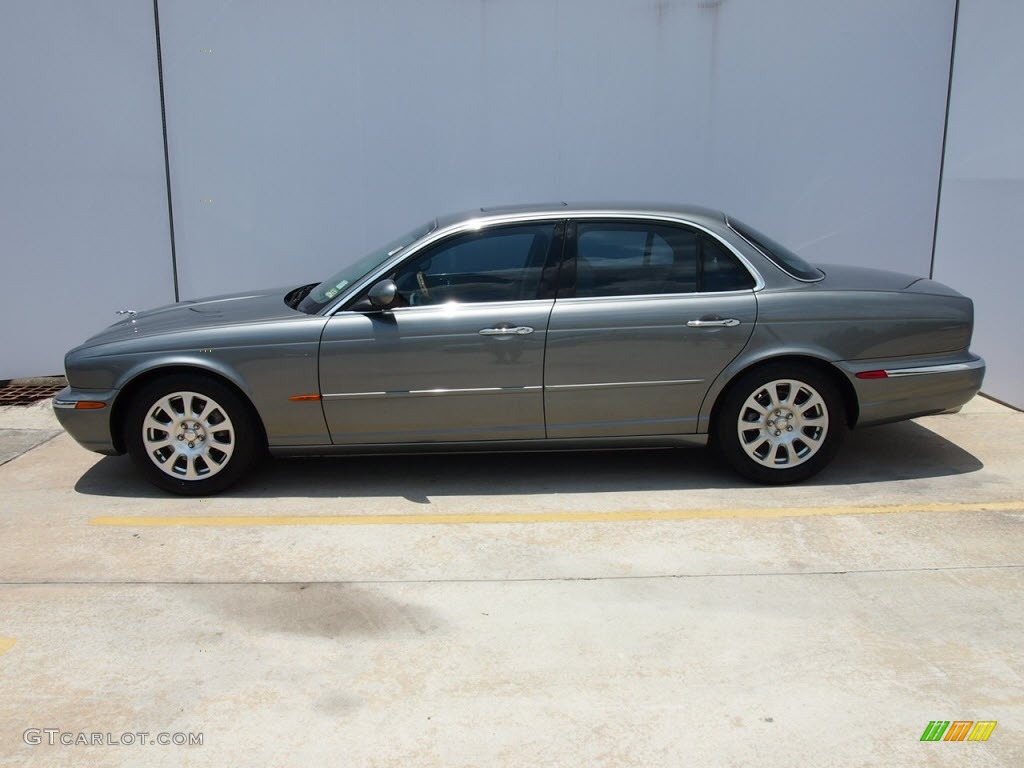 2004 XJ XJ8 - Dark Blue Grey Pearl Metallic / Dove photo #25
