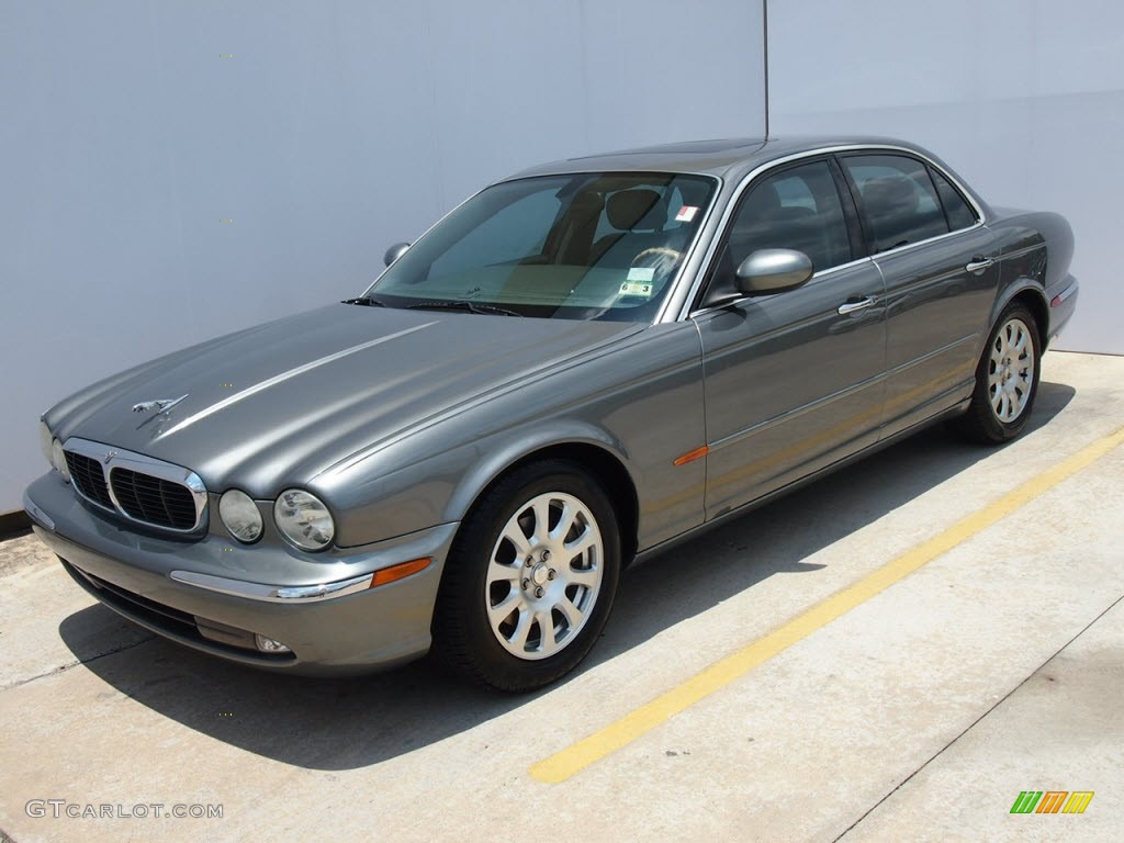 2004 XJ XJ8 - Dark Blue Grey Pearl Metallic / Dove photo #26