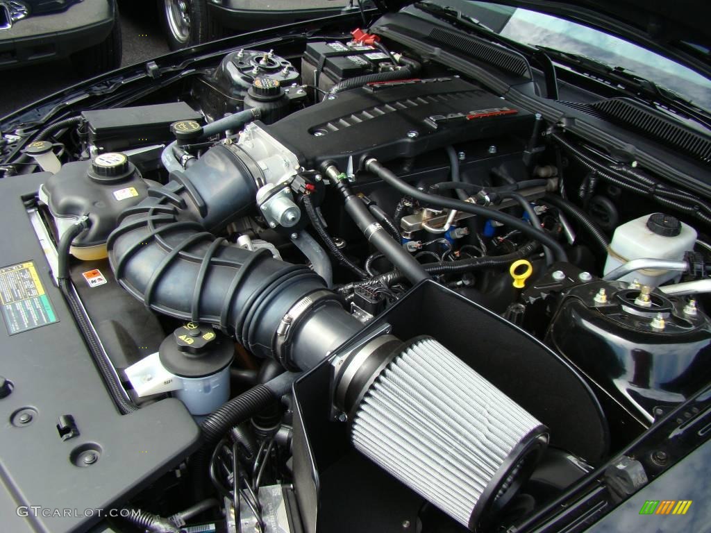 2006 Mustang Saleen S281 Supercharged Convertible - Black / Dark Charcoal photo #37