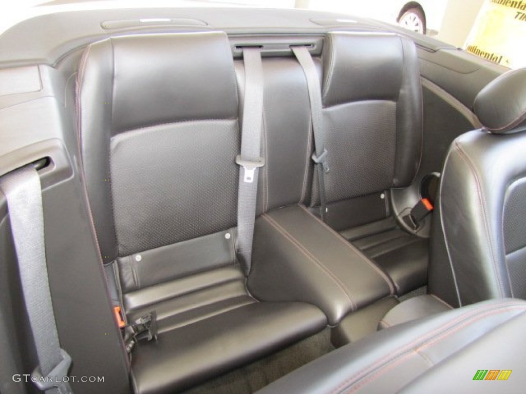 2009 Jaguar XK XKR Portfolio Edition Convertible Rear Seat Photo #66335986