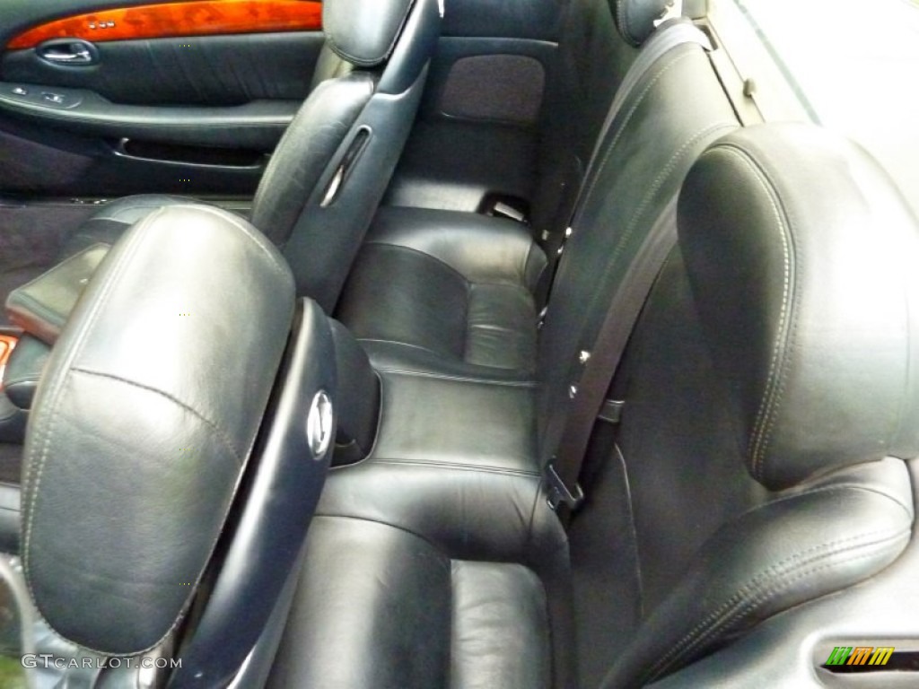 Black Interior 2002 Lexus SC 430 Photo #66335991