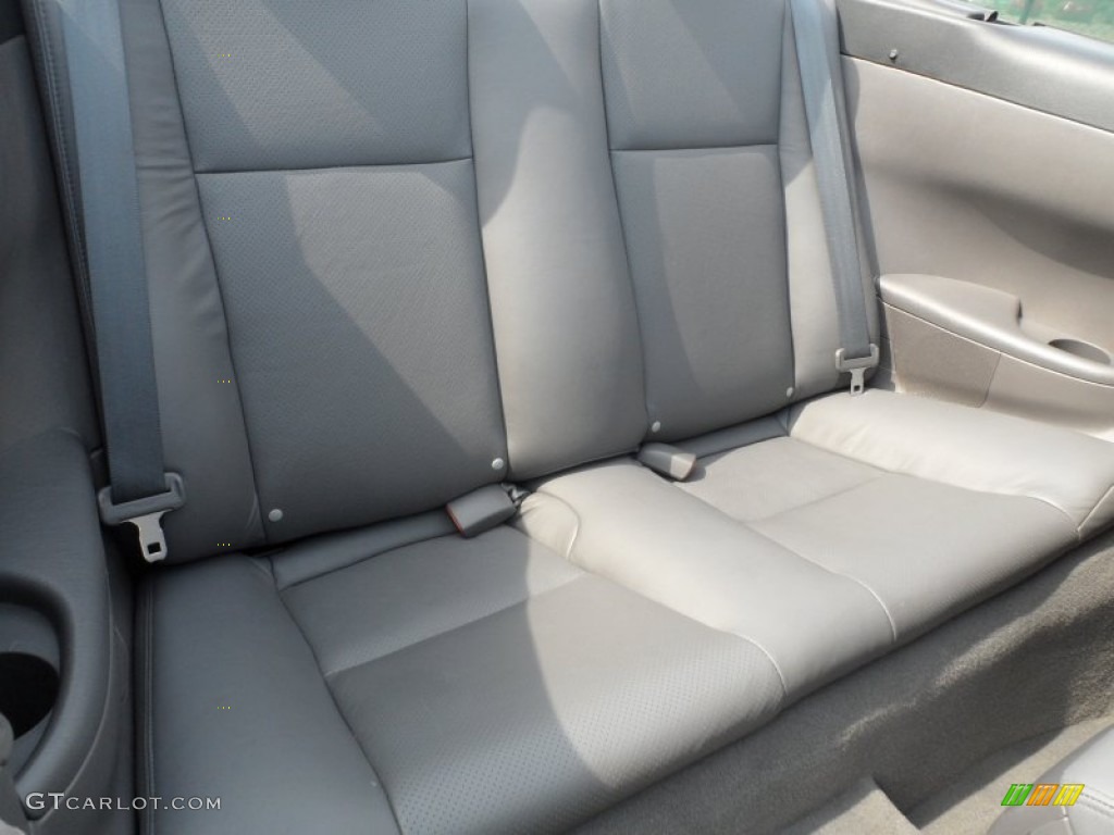 2008 Toyota Solara SLE V6 Convertible Rear Seat Photos