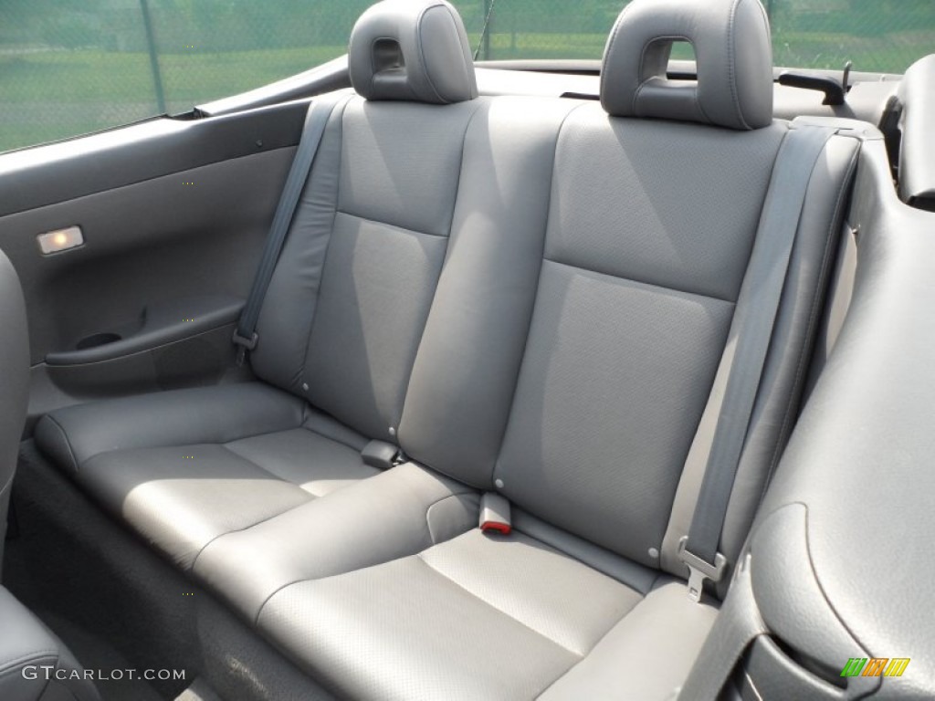 Dark Stone Interior 2008 Toyota Solara SLE V6 Convertible Photo #66336534