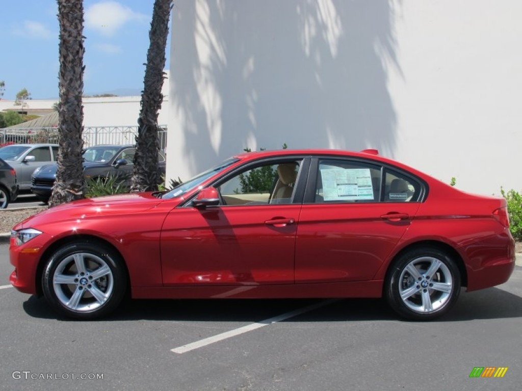 Melbourne Red Metallic 2012 BMW 3 Series 328i Sedan Exterior Photo #66338429