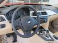 Beige Steering Wheel Photo for 2012 BMW 3 Series #66338444