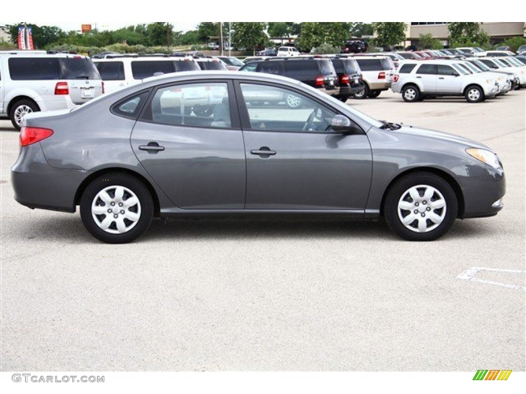 Carbon Gray 2009 Hyundai Elantra GLS Sedan Exterior Photo #66338546