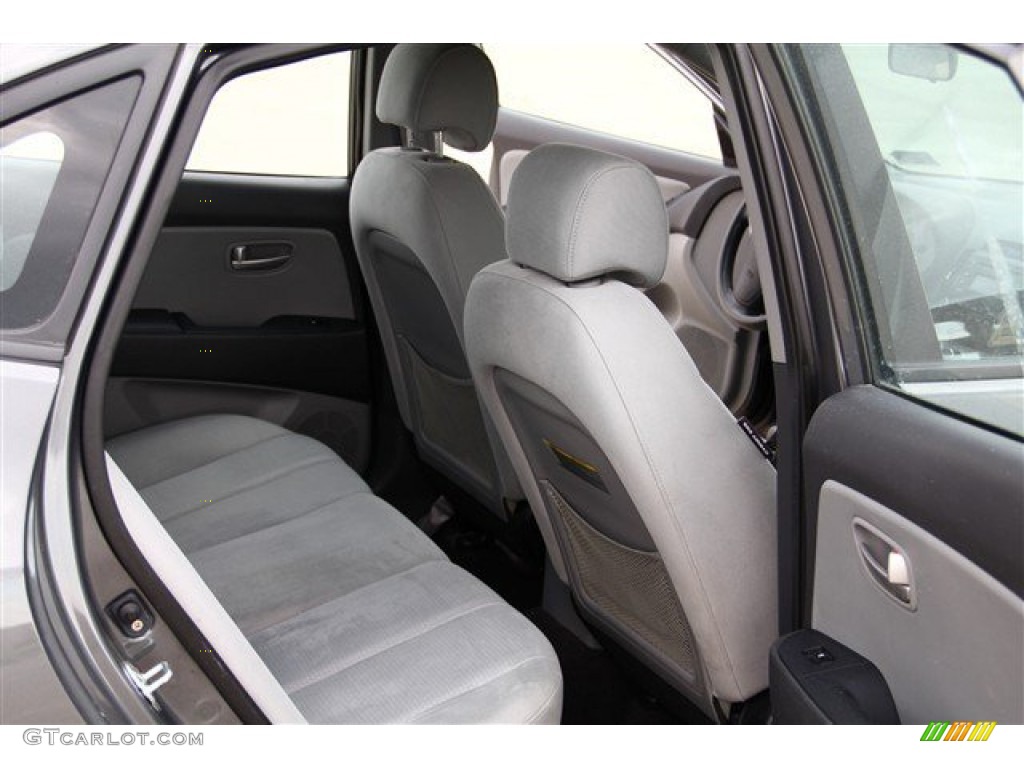 2009 Elantra GLS Sedan - Carbon Gray / Gray photo #16