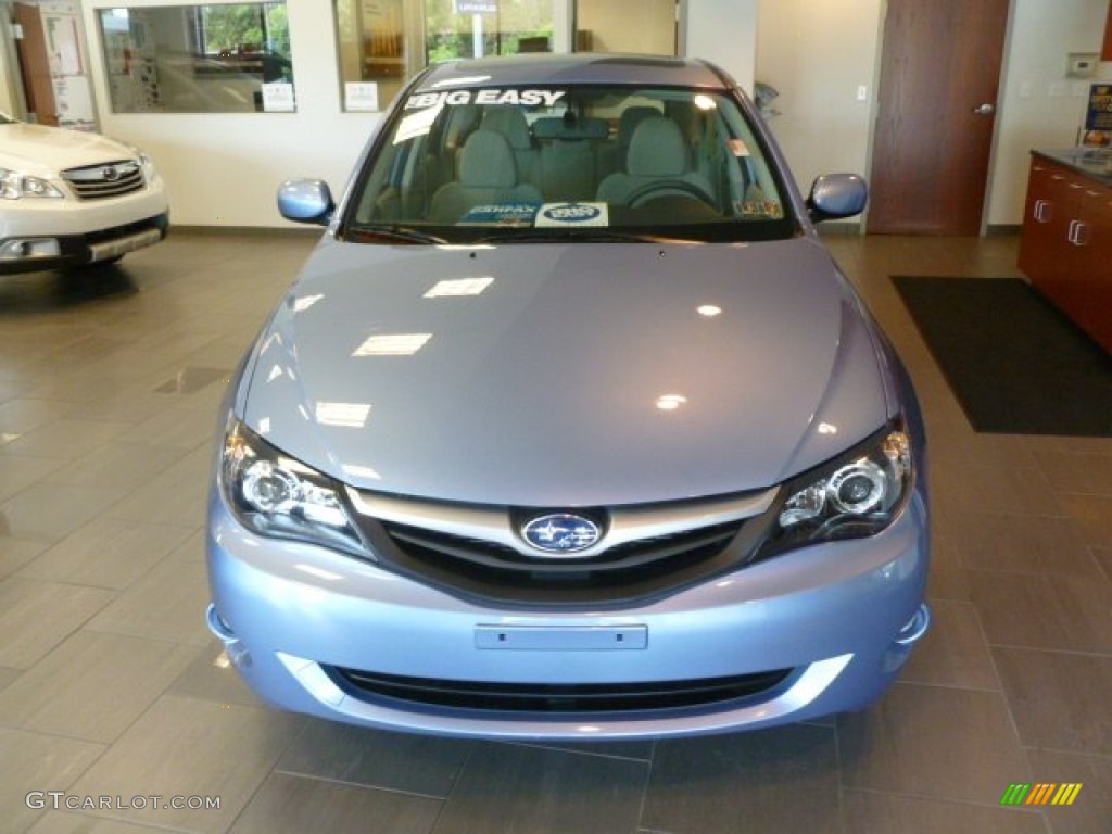 2011 Impreza 2.5i Premium Wagon - Sky Blue Pearl / Ivory photo #2