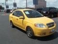 2009 Summer Yellow Chevrolet Aveo LT Sedan  photo #1