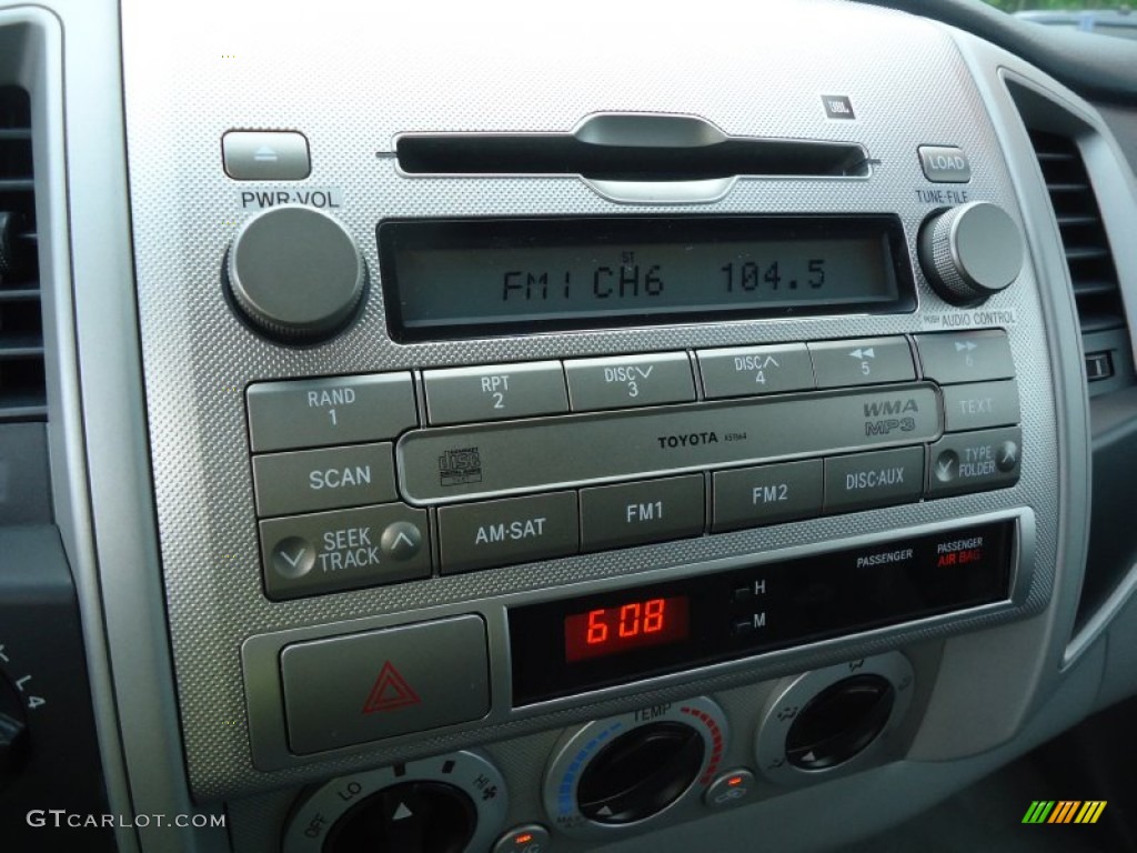 2011 Toyota Tacoma V6 TRD Sport Double Cab 4x4 Audio System Photo #66339593
