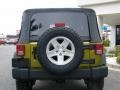 2008 Rescue Green Metallic Jeep Wrangler Rubicon 4x4  photo #4