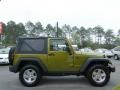 2008 Rescue Green Metallic Jeep Wrangler Rubicon 4x4  photo #6