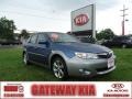 Newport Blue Pearl 2009 Subaru Impreza Outback Sport Wagon