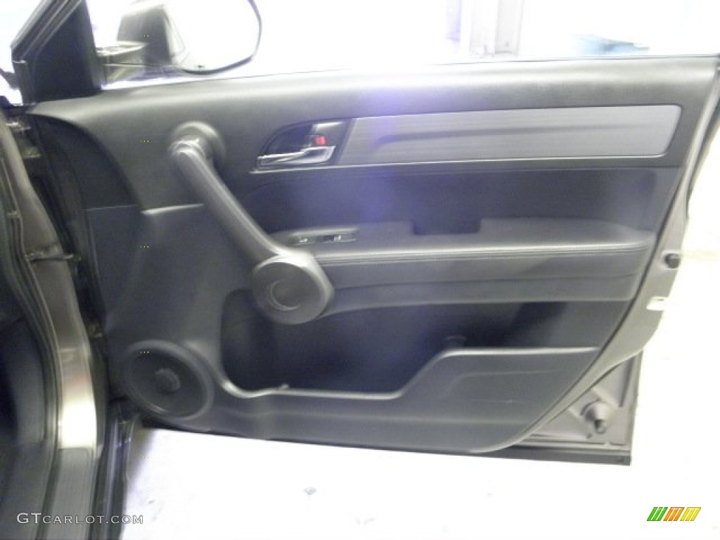 2009 CR-V EX-L 4WD - Urban Titanium Metallic / Black photo #6