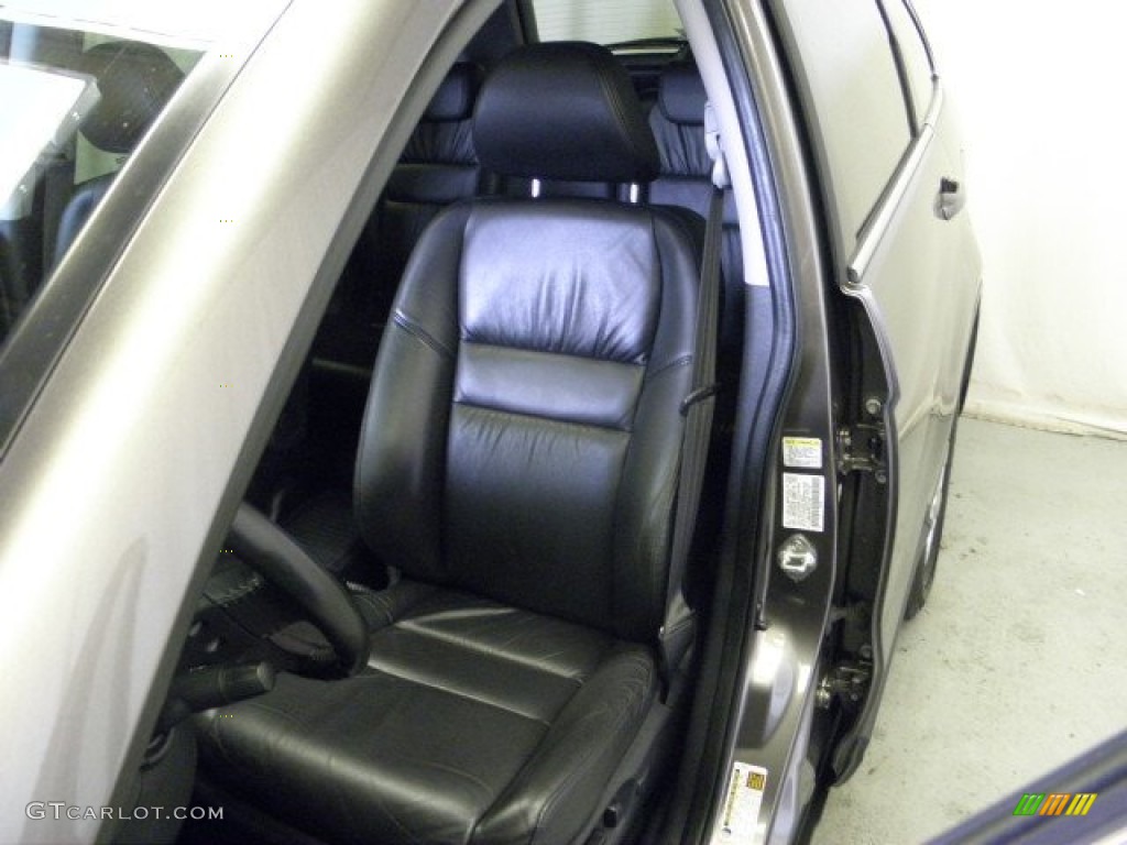 2009 CR-V EX-L 4WD - Urban Titanium Metallic / Black photo #18