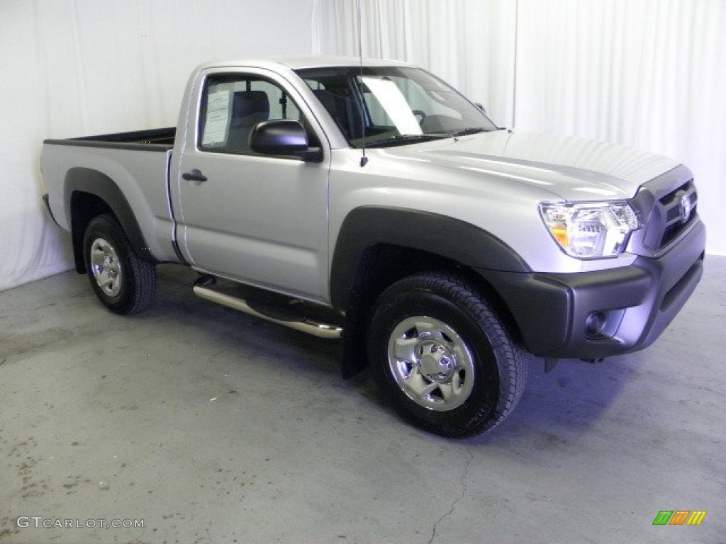 Silver Streak Mica 2012 Toyota Tacoma Regular Cab 4x4 Exterior Photo #66340607