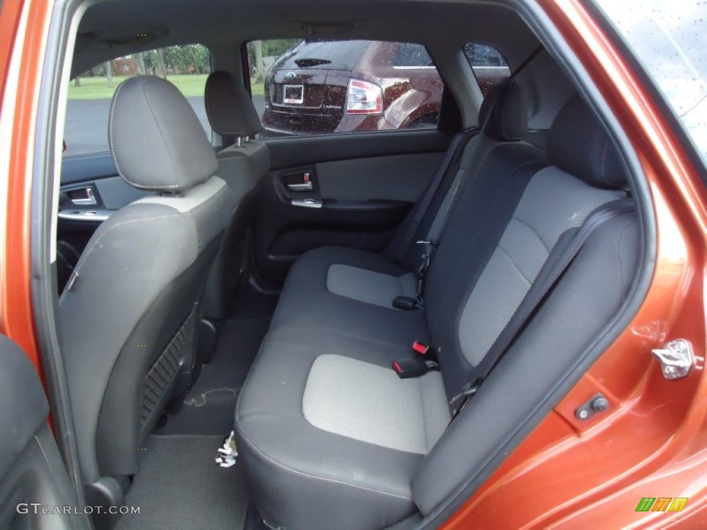 2007 Kia Spectra Spectra5 SX Wagon Rear Seat Photo #66340742