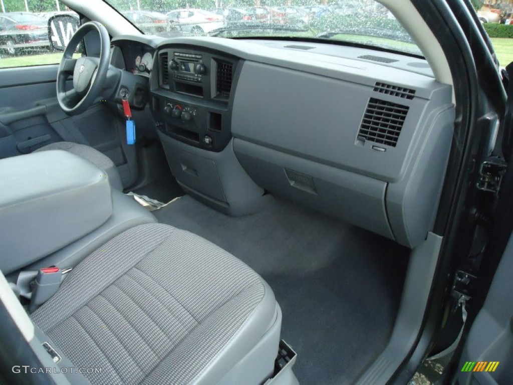 2006 Ram 1500 ST Quad Cab - Mineral Gray Metallic / Medium Slate Gray photo #12