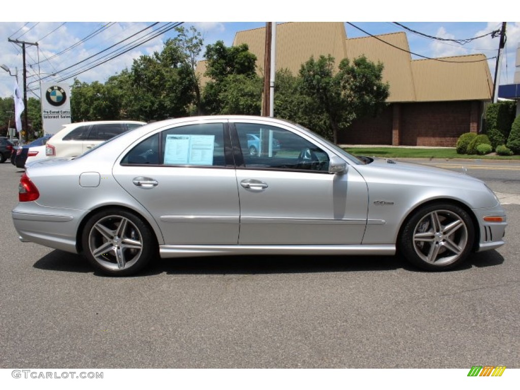 Iridium Silver Metallic 2008 Mercedes-Benz E 63 AMG Sedan Exterior Photo #66341253