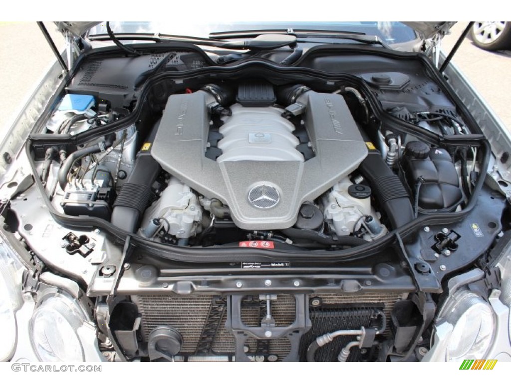 2008 Mercedes-Benz E 63 AMG Sedan Engine Photos
