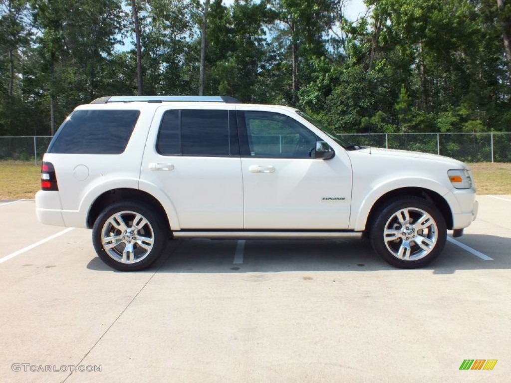 Oxford White 2008 Ford Explorer Limited Exterior Photo #66341621