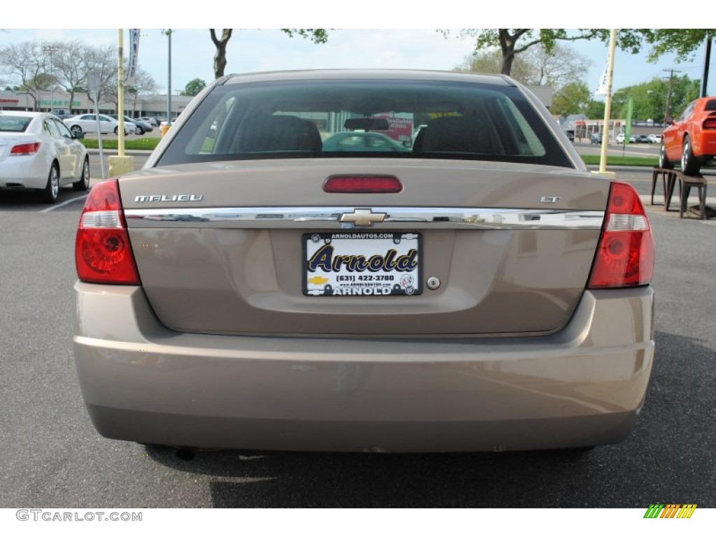 2007 Malibu LT Sedan - Amber Bronze Metallic / Ebony Black photo #5