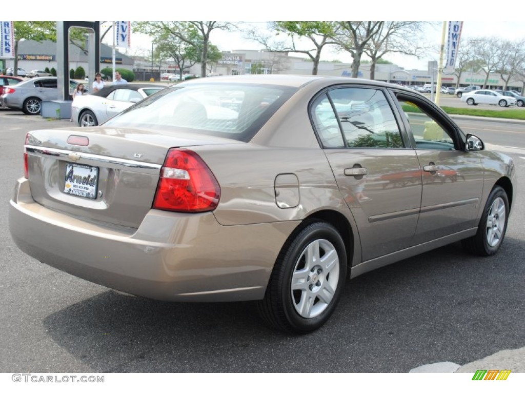 2007 Malibu LT Sedan - Amber Bronze Metallic / Ebony Black photo #6