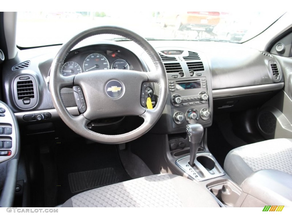 2007 Chevrolet Malibu LT Sedan Ebony Black Dashboard Photo #66342219