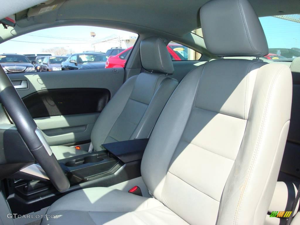 2006 Mustang V6 Premium Coupe - Tungsten Grey Metallic / Light Graphite photo #13